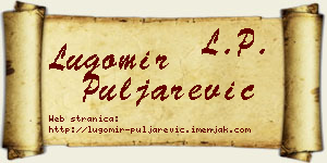 Lugomir Puljarević vizit kartica